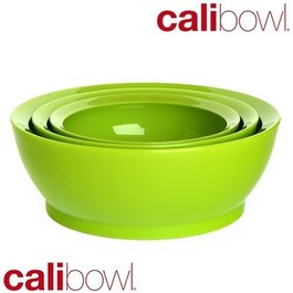 美國 Calibowl 專利防漏碗 家庭超值3入組 (無蓋) 綠色